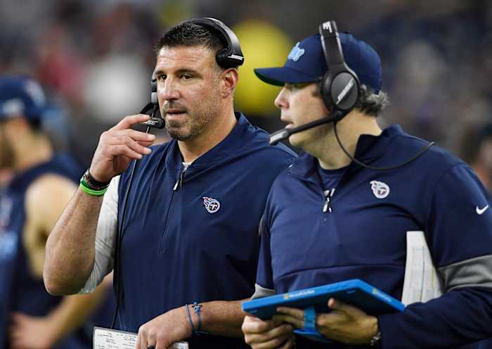 Mike Vrabel Arthur Smith Titans